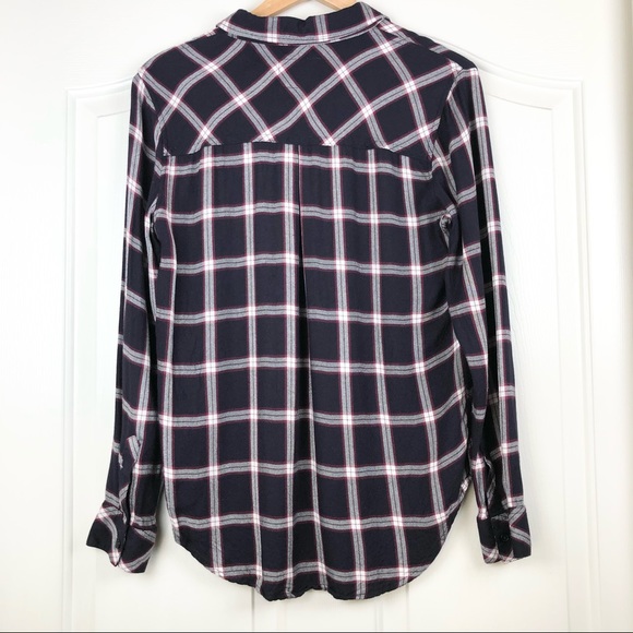 Rails Hunter Plaid Flannel Button Down Shirt - Picture 4 of 14